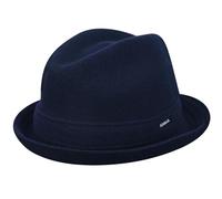 Kangol Wool Player Cappello Fedora, Dark Blue, XL Unisex-Adulto