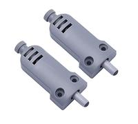 KANGQL Ammortizzatore per porta, 2 x ammortizzatori per chiusura porta, armadio, armadio, armadio, credenza, fermaporta della cucina, cassetto grigio