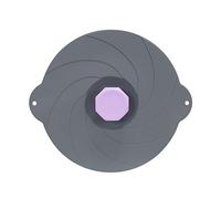 KANGQL Coperchio per ciotola, coperchio in silicone a ventosa per microonde, resistente al calore, per avvolgere alimenti, coperchio per lattine, coperchio sottovuoto per pentole e pentole, 32 cm