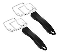 KANGQL Estrattore per teglia da forno, 2 pezzi, per friggitrici ad aria, tostapane, griglie, estrattori, griglie, griglie, clip per friggitrici ad aria
