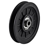 KANGQL Puleggia per cuscinetti, puleggia rotonda in nylon, per corde fai da te, palestra, attrezzature per il fitness, macchina per cavi, diametro 110 mm