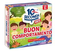 KANGUR 10 Secondi Kids Buon Comportamento Gioco Educativo con 48 Carte per Bambini dai 6 Anni in su Allenamento alla Memoria Attenzione Empatia Regole Sociali Giochi da Tavolo Famiglia Regalo Scuola