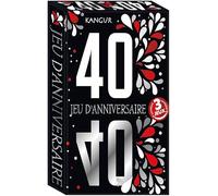 KANGUR Giochi da tavolo Set di carte regalo compleanno donna regalo uomo gioco d'atmosfera 40 gioco di compleanno