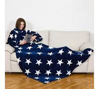 Kanguru Coperta con maniche 140 x 210 cm Plaid Deluxe Stars 1099