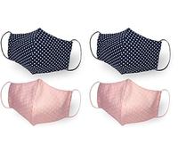 Kanguru Green Mask, Set 2 Pezzi, Mascherina Facciale, 100% Cotone, Lavabile, Riutilizzabile, Per Adulto - 20 Gr (Confezione da 2)