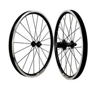 KANGXYSQ 20 22 Pollici Ruote MTB 406 451 Cerchione Bicicletta 20/24 Raggi Mountain Bike Ruota Anteriore Posteriore A V Freno A Cerchio 7-12 Velocità Cassetta QR(22inch 74/130)