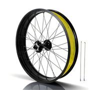 KANGXYSQ 20/26 X 4,0" Ruota Anteriore for Bici Da Neve Cerchio In Lega Di Alluminio Perno Passante Freno A Disco 15 X 135 Mm Ruote Anteriori Bici Da Neve E Spiaggia 36 Fori(26In Front Wheel)