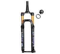 KANGXYSQ 26/27,5/29" VTT Forcella A Sospensione Pneumatica 120 Mm Corsa Tubo Conique 28,6 Mm Freno A Disco Forcelle Anteriori 15 X 100 Mm Perno Passante Manuale/Remoto Rebond Réglable(Manual,27.5")