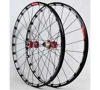 KANGXYSQ 26 27.5 MTB Set Ruote Per Mountain Bike Doppio Muro Rilascio Rapido 4 Cuscinetti Freno A Disco Cerchi Per Biciclette Anteriori Posteriori 7-12 Velocità(A,27.5IN)