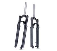 KANGXYSQ Forcella di sospensione per mountain bike da 27,5/29 pollici, 28,6 mm, sterzo dritto, forcelle meccaniche anteriori da 100 mm, trave 9 mm, blocco manuale QR anteriore (69,8 cm)