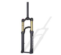 KANGXYSQ Forcella pneumatica per mountain bike da 20/24 pollici, blocco manuale/remoto, forcella 135 mm, corsa 1-1/8", forcella anteriore con tubo dritto, QR 9 mm, forcella freno a disco con asse