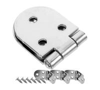 KANGYEBAIHUODIAN 4 pezzi cerniera for porta semicircolare cerniera piatta spessa e silenziosa in acciaio inossidabile resistente cuscinetto antiruggine adatto for porte in legno hotel club fai da te