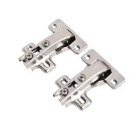 KANGYEBAIHUODIAN Adatto for 2 pezzi di cerniere cieche a 90 gradi for mobili da cucina, guardaroba, cerniere angolari nascoste for porte, set di ferramenta for mobili con vite