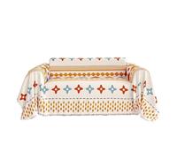 KANGYEBAIHUODIAN Adatto for coperte da divano in stile nordico, coperte da campeggio all'aperto, picnic, grandi coperte for il tempo libero, relax, telo da spiaggia, tappeto da viaggio bianco con napp