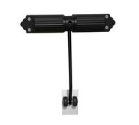 KANGYEBAIHUODIAN Adatto for un'installazione semplice Chiudiporta automatico Velocità regolabile Muto Chiusura ammortizzata Attrezzatura for chiusura porta Lega di alluminio Argento(Black)