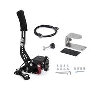 KANGYEBAIHUODIAN Freno a mano USB for PC a 14 bit adatto for giochi di corse automobilistiche SIM G25/G27/G29 T500 acciaio e alluminio RALLY regolabile for PC Windows (Color : Black)