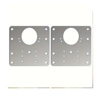 KANGYEBAIHUODIAN Piastra di riparazione for cerniera porta mobile adatta for montaggio rinforzo mobile adatta for entrambi i lati danneggiati riparati(Silver)