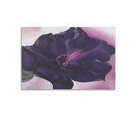 KANGZENG Georgia O'Keeffe Painter Works (Petunia) poster artistico da parete con stampa artistica da parete moderna su tela decorativa per camera da letto (20 x 30 cm)