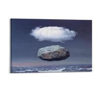 KANGZENG Rene Magritte Painter Works (Clear Ideas) Poster artistico da appendere alla parete, decorazione per camera da letto, 50 x 75 cm