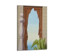 KANGZENG Rene Magritte Painter Works (mattina presto) poster artistico da parete estetico da parete stampa artistica da parete per la casa decorazione moderna 60 x 90 cm
