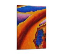 KANGZENG Stampa artistica da parete su tela, motivo: Georgia O'Keeffe Painter Works (Only One), 50 x 75 cm