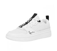 Kani 89 White/Black Shoes - Scarpe Stringate Profilo Basso Uomo/Donna Bianche/Nere (Numeric_42_Point_5)