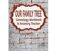 Kanig Designs Our Family Tree Genealogy Workbook & Ancestry Tracker (Tascabile)