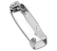 Kanighton Spille 16-20 - 25-31 - 39-45 mm - Alta Qualità Argentate - Per Sicurezza e Targhette Nome