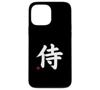 Kanji guerriero nel simbolo della lettera giapponese (sulla parte anteriore e posteriore) Custodia per iPhone 13 Pro Max