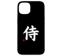 Kanji guerriero nel simbolo della lettera giapponese (sulla parte anteriore e posteriore) Custodia per iPhone 13