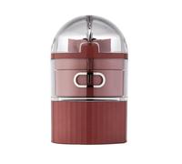 KANLVU 4 In 1 Taglia Pillole E Macinatore, Taglia Pastiglie Con Magazzino Per Medicinali Spaccapillole Per Anziani E Animali Domestici Tagliapillole Per Pillole Piccole O Grandi(Red)