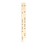 KANLVU Doppio Soffio Flauto Di Bambù Flauti Per Bambini Adulti, Flauto Dolce Soprano Diteggiatura Tedesca Principiante Flauto A Becco Per Le Lezioni Di Musica Pratica A Casa(F key/G key)