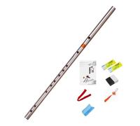 KANLVU Flauti Kit Acciaio Inox Flauto Dolce Soprano Con Libro Di Istruzioni Borsa, Flauto A Becco Per Principianti, Bambini Adulti, Studenti Di Scuola(F key)