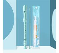 KANLVU Flauto A Becco Per Bambini Flauto Dolce Soprano Con Kit Di Pulizia, Stile Tedesco 6 Fori 8 Fori Strumenti Musicali A Flauti Flauto Per Principianti Studenti Corsi Di Musica(Blu,8 holes)