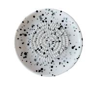 KANLVU Piatto Grattugia In Ceramica Per Aglio, Multiuso Grattugia Per Zenzero, Macinino Manuale Per Aglio Frutta Noce Moscata Verdure(E)