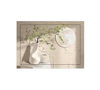 KANLVU Stile Nordico Quadro Copri Quadro Elettrico Decorativo Adesivi Murali, Copri Contatore Elettrico Interno per Il Soffitto di Casa Copricontatore da Interno Arredo(50 * 35CM,G)