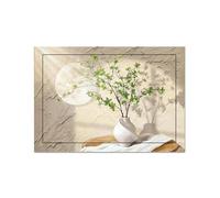 KANLVU Stile Nordico Quadro Copri Quadro Elettrico Decorativo Adesivi Murali, Copri Contatore Elettrico Interno per Il Soffitto di Casa Copricontatore da Interno Arredo(30 * 20CM,F)