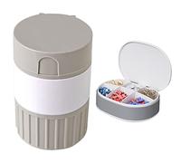 KANLVU Taglia Pastiglie, Smerigliatrice Di Pillole Per Pillole Piccole E Vitamine Taglia Pillole, Frantuma Facilmente Pillole O Compresse In Polvere Fine Taglierina Per Medicinali