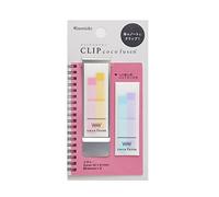 Kanmido Sticky Note Clip Cocofusen rosa pastello S CF-7008 6 mm x 42 mm