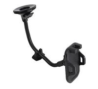 Kannlbaox 360° Rotation Navigation Mobile Phone Stand, Car Control Mobile Phone Holder with PU Soft Adhesive Suction Cup, Bridge Design Adjustable Bracket for 4.5-10.5 cm Smartphones, Reusab