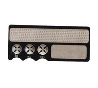 Kannlbaox Billiard Pool Cue Tip Tool, Professional Snooker Cue Tip Grinder, Multifunctional Portable Aluminum Pool Cue Tips Repair Tool with Wear Resistant Design for Billiard Players And En (Nera)