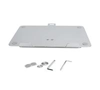 Kannlbaox Supporto per laptop regolabile, supporto da tavolo in lega di alluminio, rack di raffreddamento regolabile in altezza con base robusta per laptop da 11 a 17 pollici, design