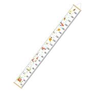 Kanoauo Cartello Crescita da Parete - Misuratore Altezza Bambini - Righello Appeso Decorativo per Ragazzi Ragazze Stanzetta Camera da Letto Sala Giochi