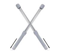 Kanoauo Funi Per Allenamento Per Palestra Casa | 2 Pezzi Fune Da Battaglia Senza Cavo,Compatta Antiscivolo Antigroviglio Per Boxe Uomini Appassionati Sportivi