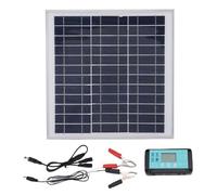 Kanoauo Kit Pannelli | Carica Batterie Solare e Manutentore | di Ricarica con Regolatore per Auto Camion Moto Roulante Trattore Barca Motoslitta - Per Autocaravan Trattore Barca Marino Rimorchio