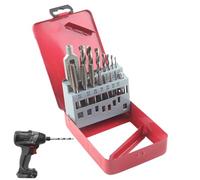 Kanoauo Kit per Ripristino Filettature - 16 Pezzi Maschi Metrici - Strumenti per Filettatura Meccanica Lavorazione Metalli Manutenzione Impianti Idraulici Elettrici Legno Riparazioni Automobili
