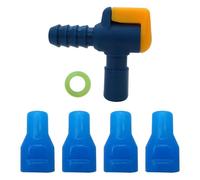 Kanoauo Ricambio per valvola dentizione - Bocchino di ricambio per di idratazione sacco d'acqua, in silicone per campeggio, caccia, ciclismo
