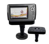 Kanoauo Supporto Fishfinder Da Kayak,Rotazione 360° Per Montaggio Elettronico Su Pontoni,Supporto Antiscivolo Per Dispositivo GPS | Appassionati in Mare Lago Pontone Barca Ricreativa