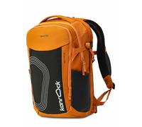 Kanrock Vector 28 Zaino Urbano Uomo Donna - 28 L, leggero e confortevole, protezione per computer, archiviazione intelligente, ideale per ufficio, viaggi e vita urbana, Tangerino Arancione, M