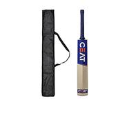 Kansal New Solid Popular Willow Cricket Bat with Tennis Ball and Bat Cover for All Tennis Balls Full Size…